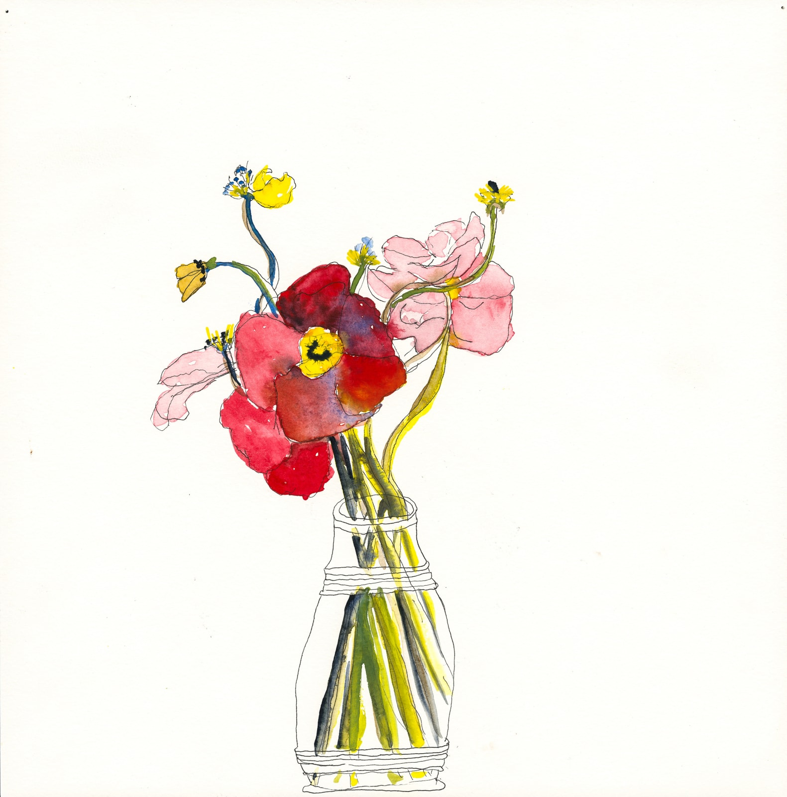 Carroll Swenson-Roberts, Poppies, 2022