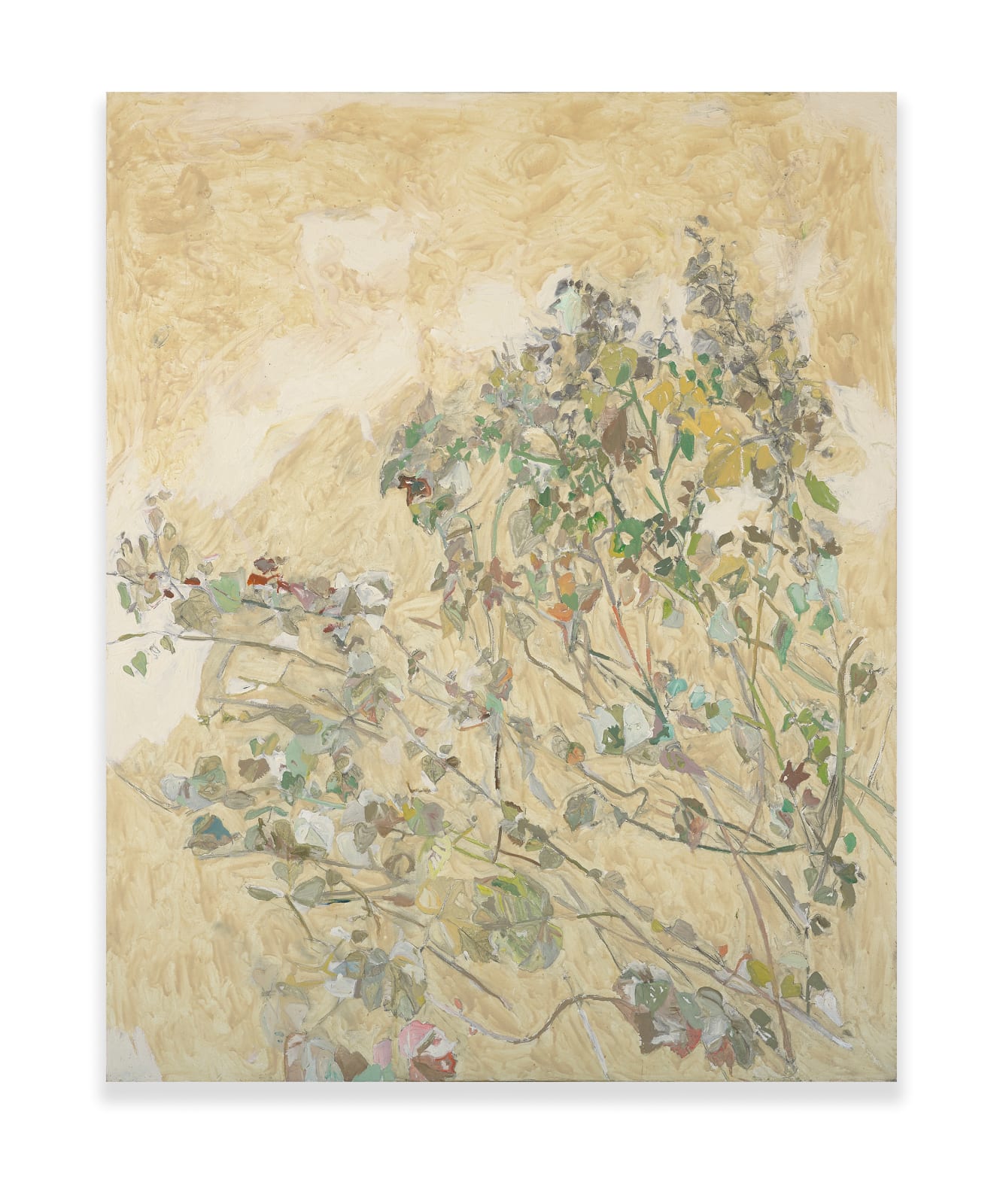 Erika Huddleston, Landscape Recording Static/Dynamic: The Painter's Garden XVII", 2023-2025