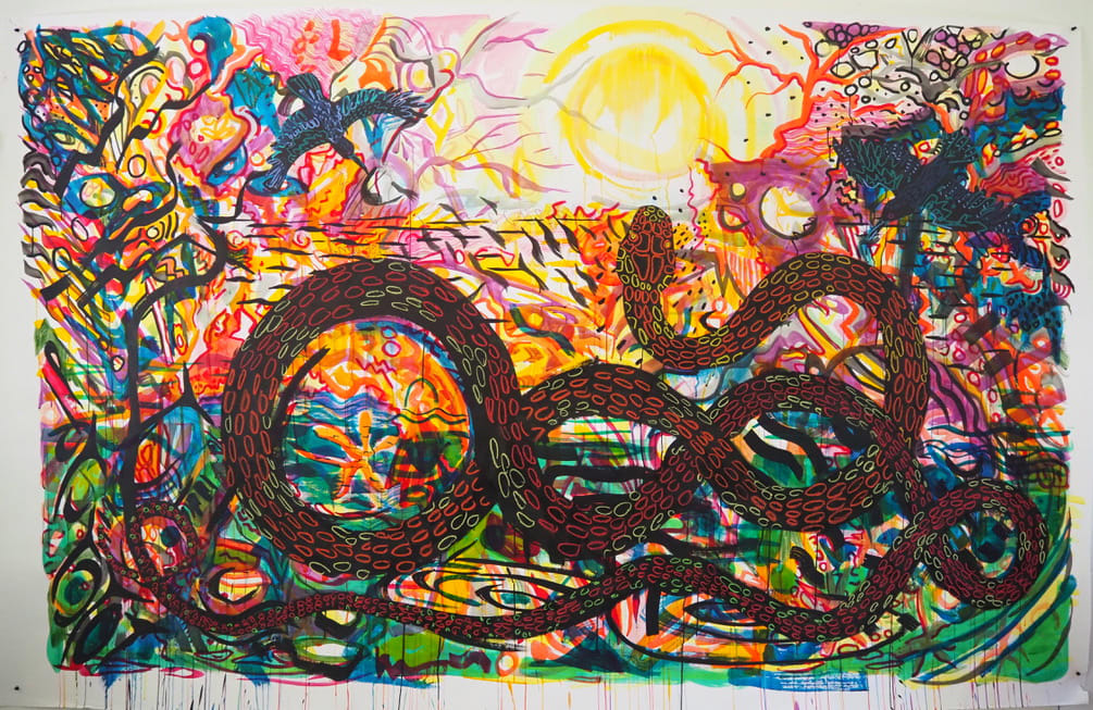 Jules Buck Jones, Serpent of Summer, 2020