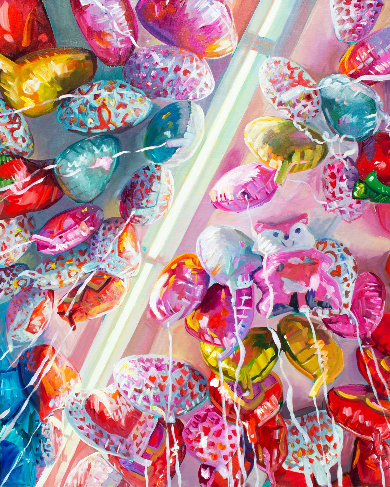 Sari Shryack, Balloon Isle - Print 16 x 12", 2022