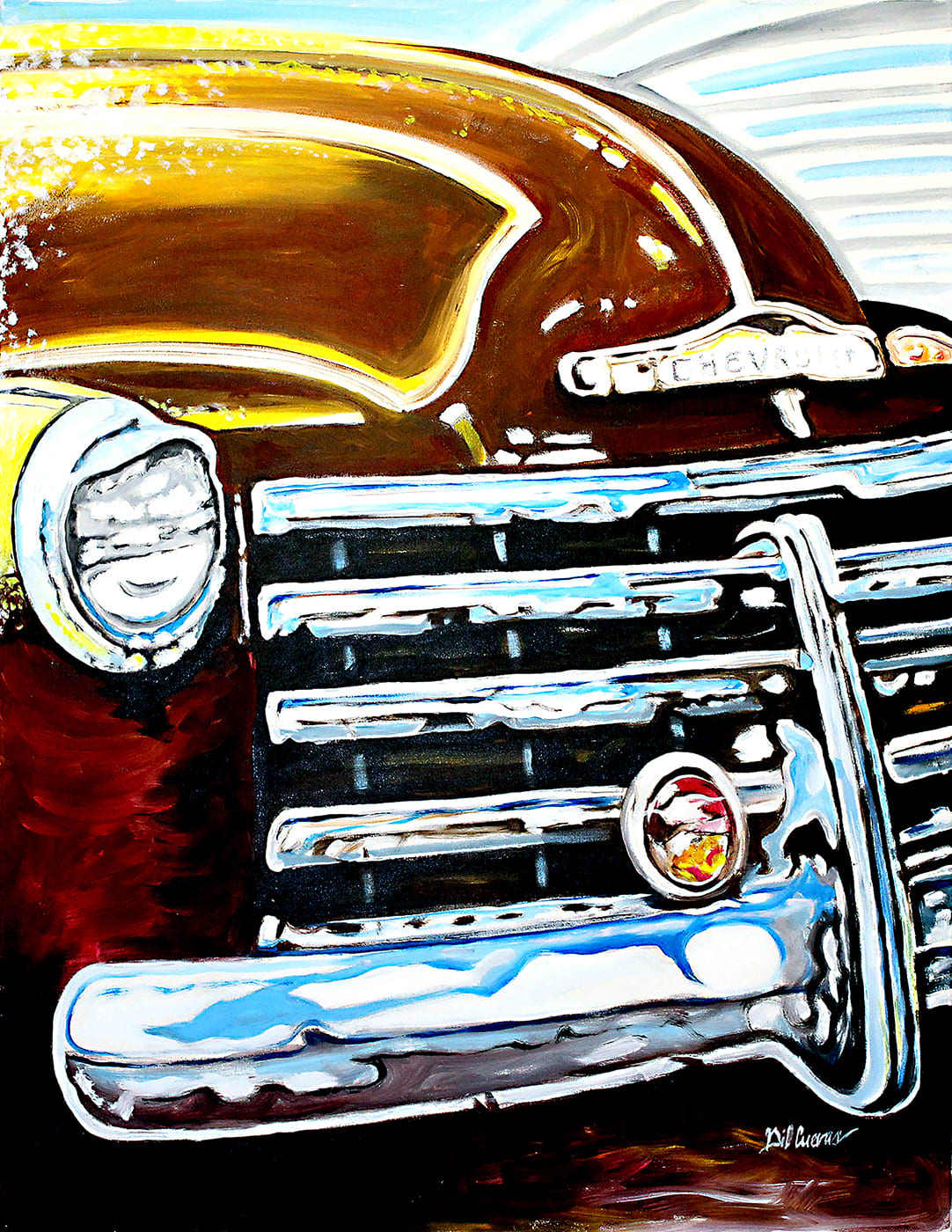 Gilbert Cuevas, "47 Chevy Truck Grill, 2020