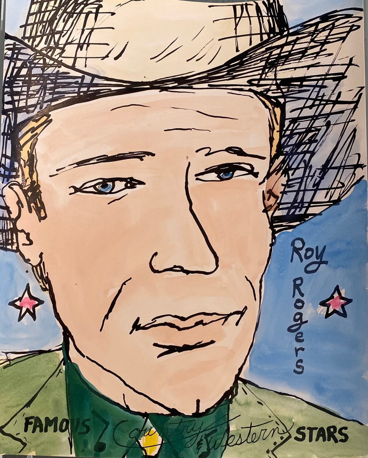 Linda and Ed Blackburn, Famous Country and Western Stars: Roy Rogers