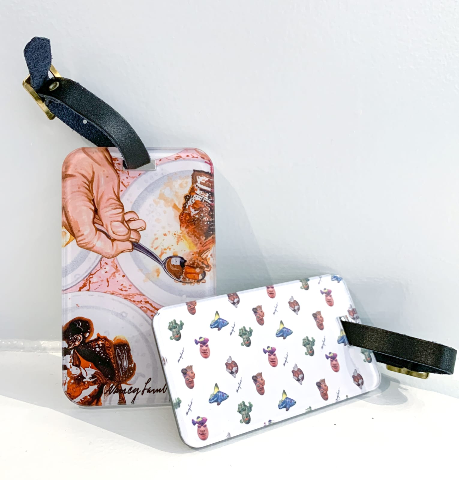 The Nancy Lamb Shop, Nancy Lamb Acrylic Luggage Tag - Small
