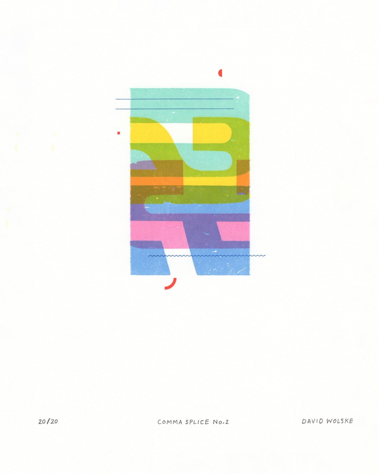 David Wolske, Comma Splice No. 2, 2021
