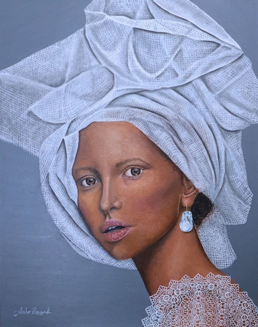 Amber Razzouk, Linen and Lace, 2021