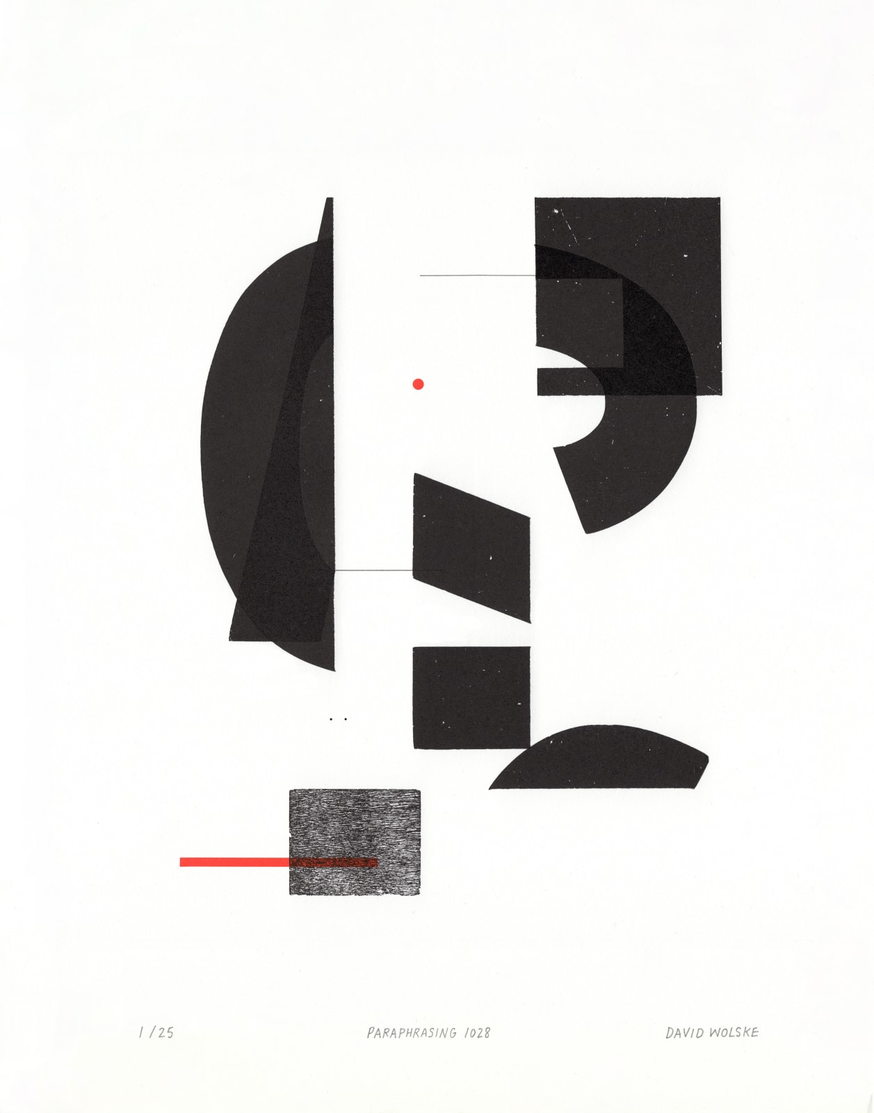 David Wolske, Paraphrasing 1028, 2018