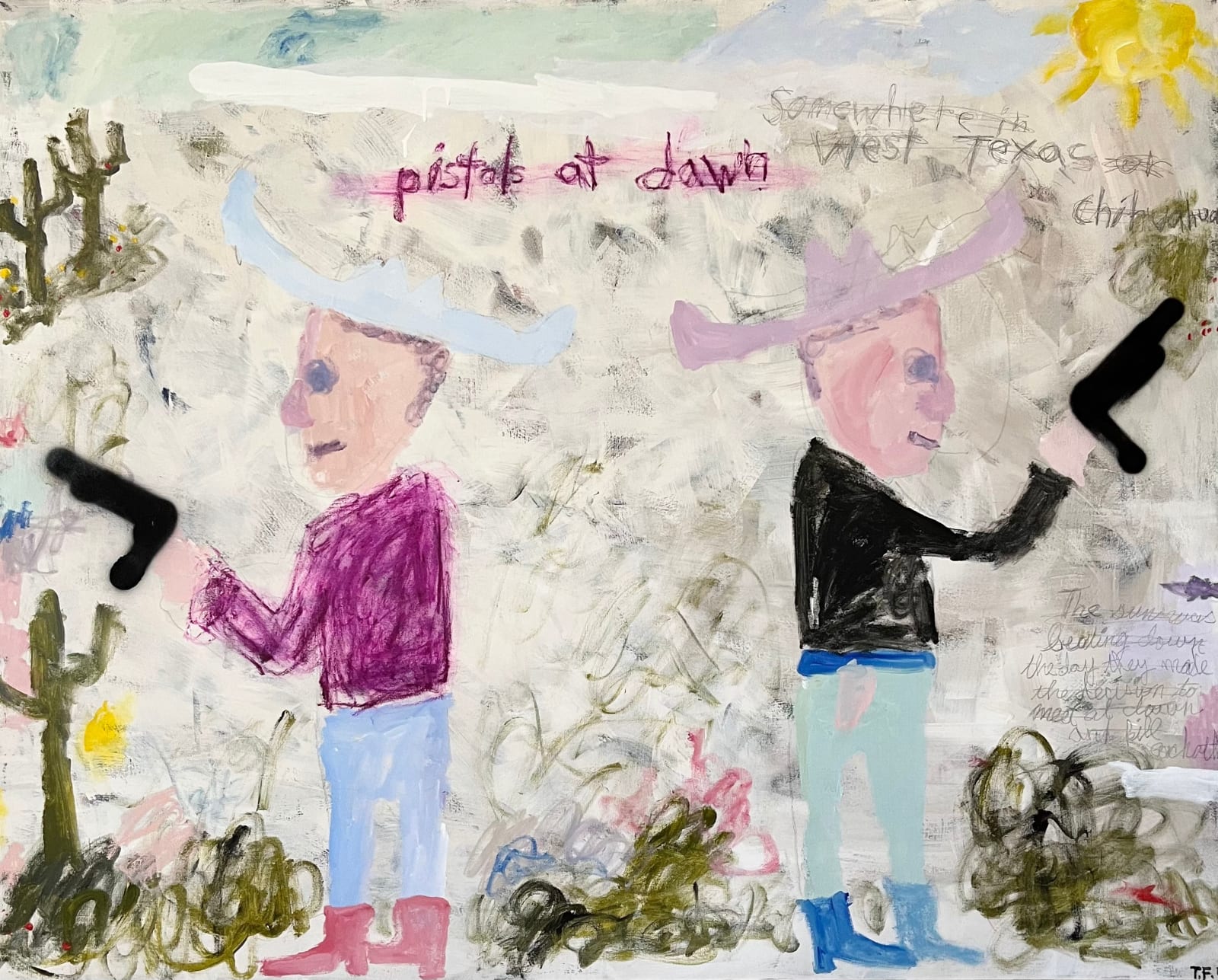 Tyler Casey, Pistols at Dawn, 2024