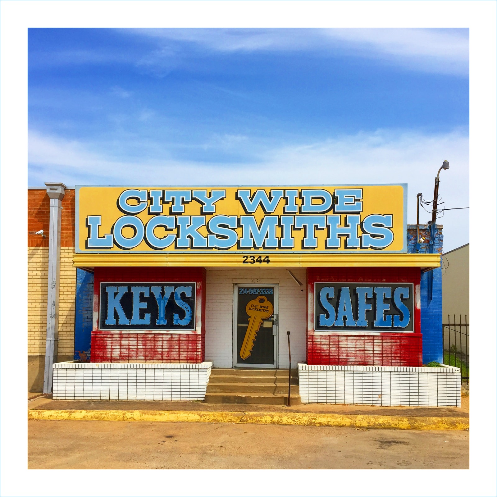 William Greiner, City Wide Locksmiths, Dallas TX, 2017