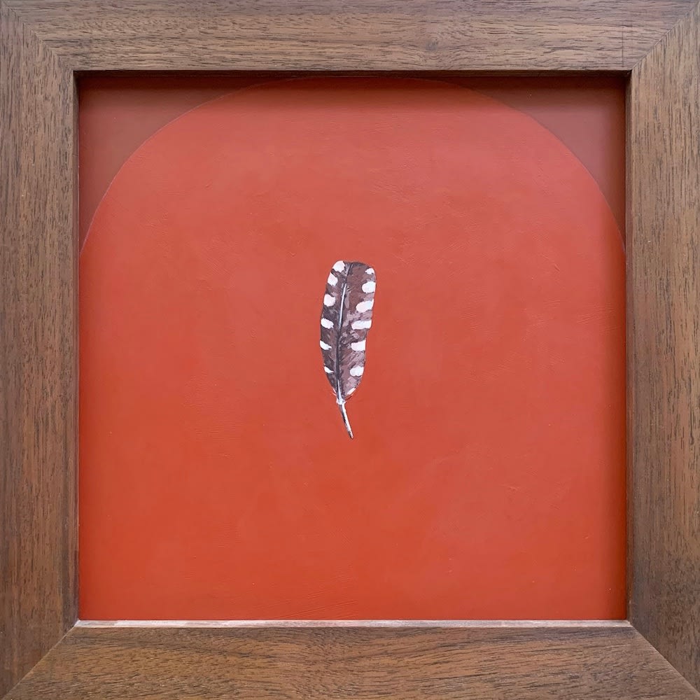 Layla Luna, Woodpecker Feather (One Day I'll Miss Our Daily Walks), 2022
