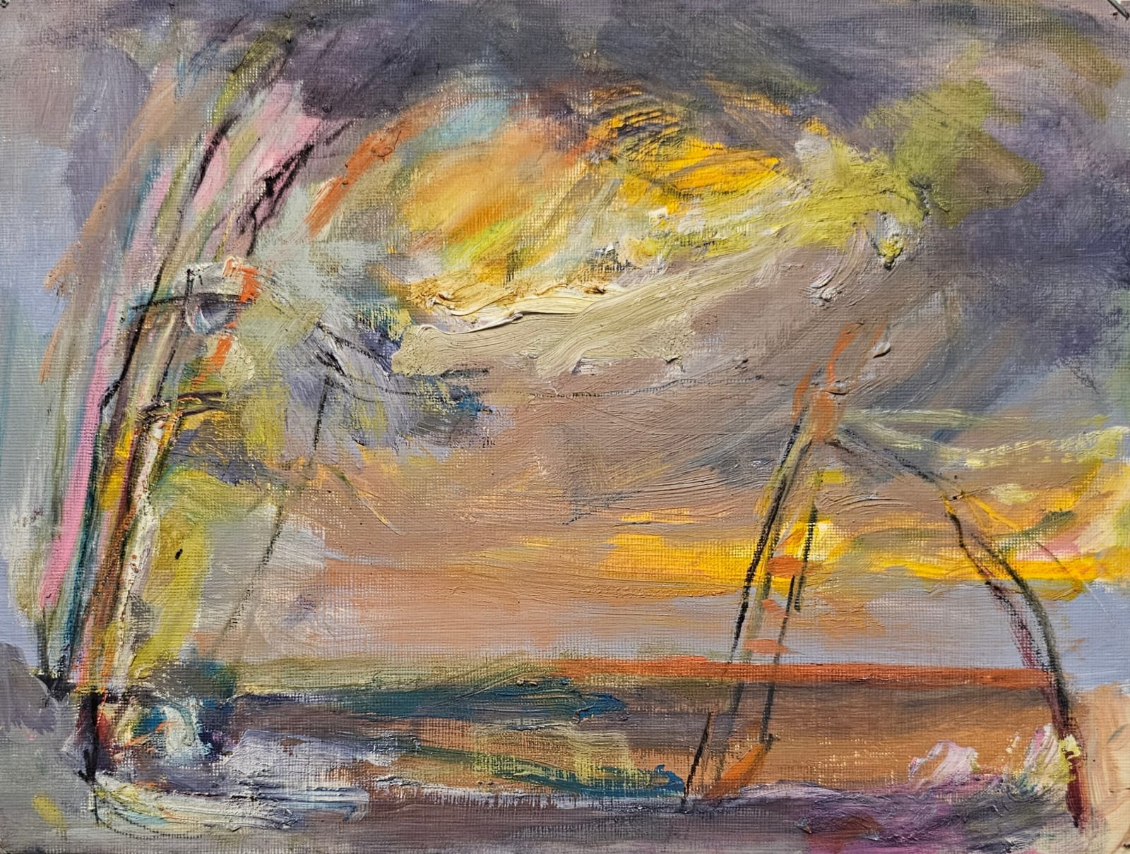 Winter Rusiloski, Horizon Ladder and Vessel in Terlingua, 2024