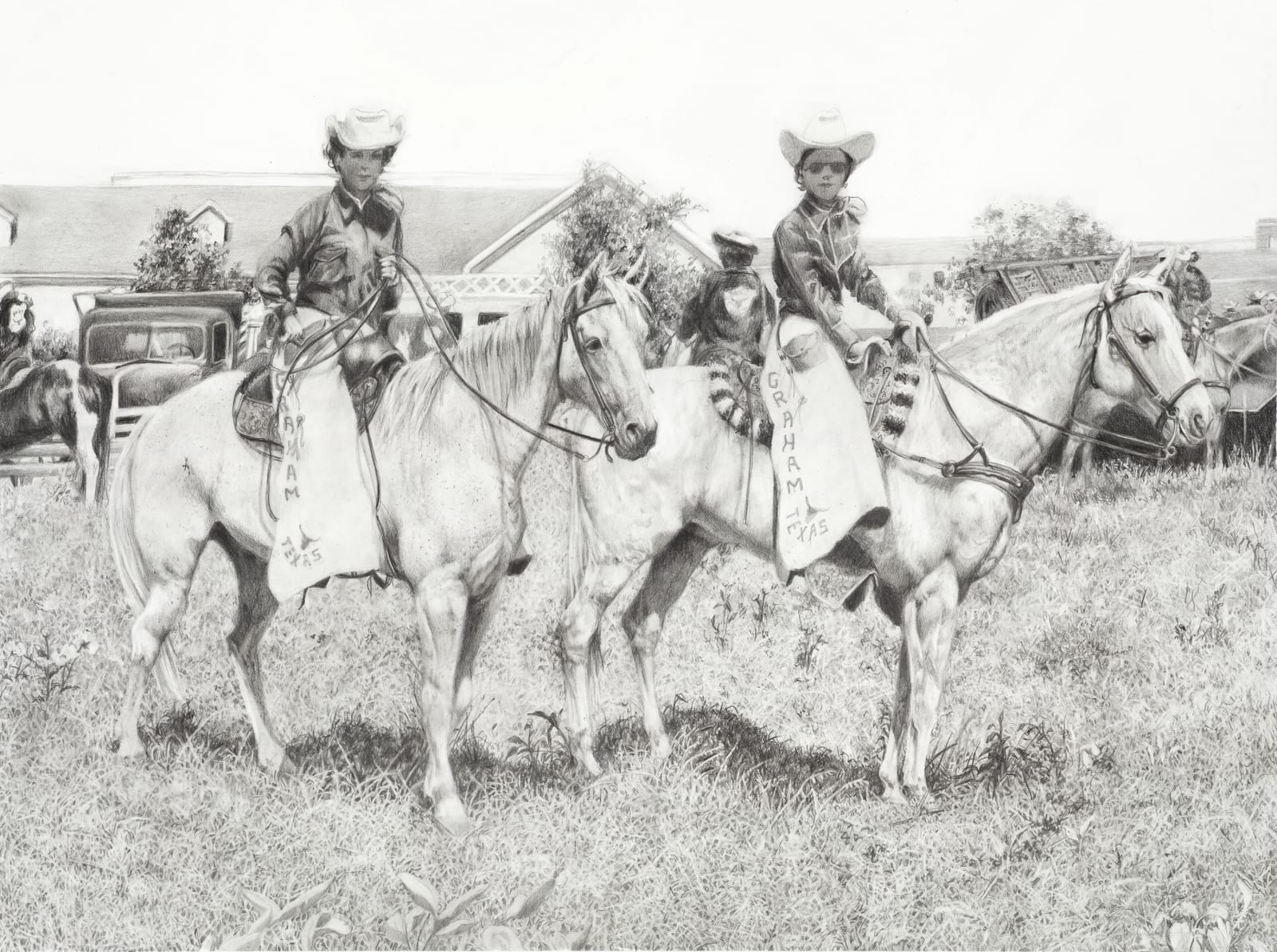 Jo LeMay Rutledge, Hold Your Horses, 2021