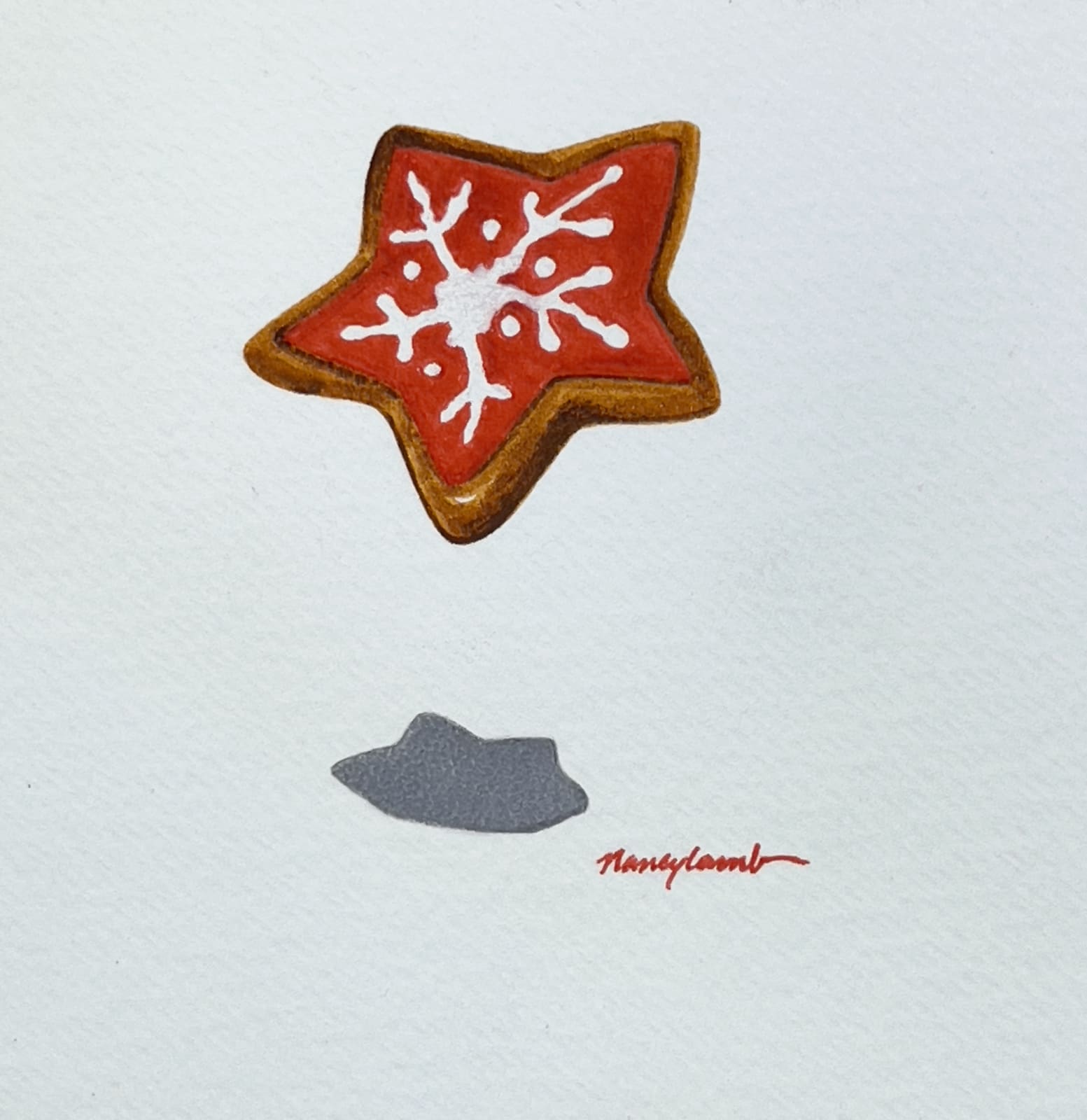 Nancy Lamb, Star Flake Cookie, 2021