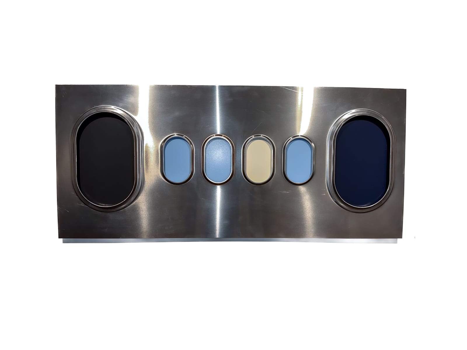 J.C. Pace III, 1 Grey, Blue and White, 2023