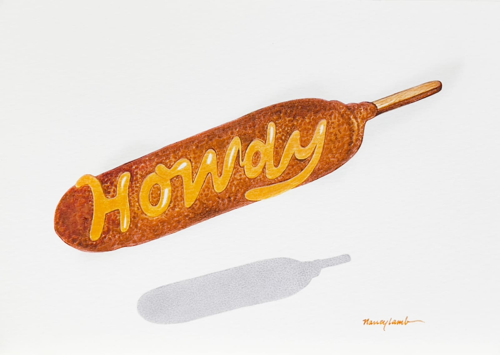 Nancy Lamb, Howdy Dog, 2023