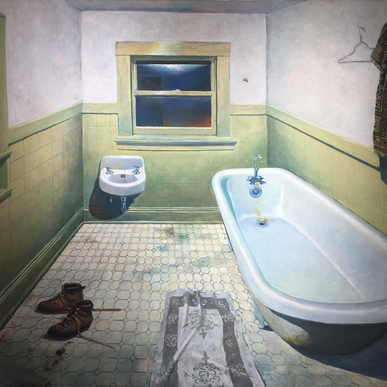 Daniel Blagg, Bathroom, 1974-1975