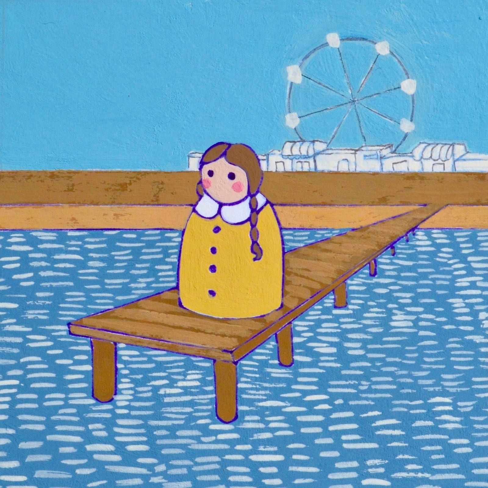 Layla Luna, Boardwalk Lolly (Original), 2024