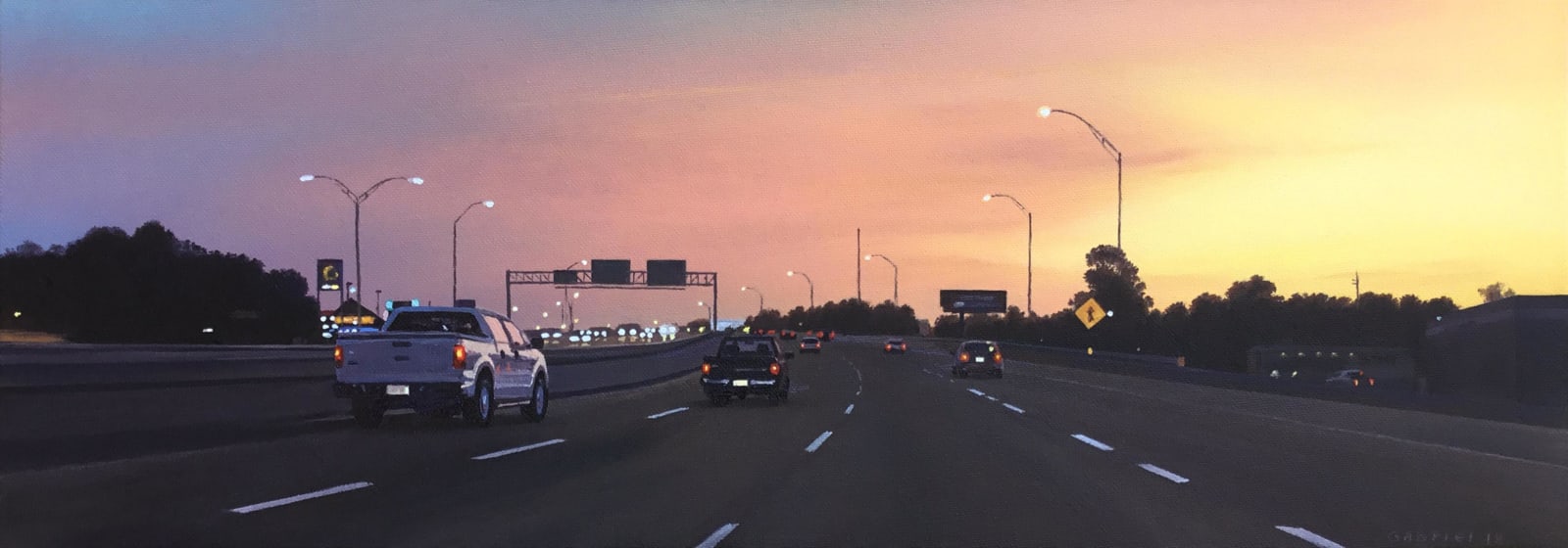 Pat Gabriel, Texas Hignway I-30 East Bound, 2015