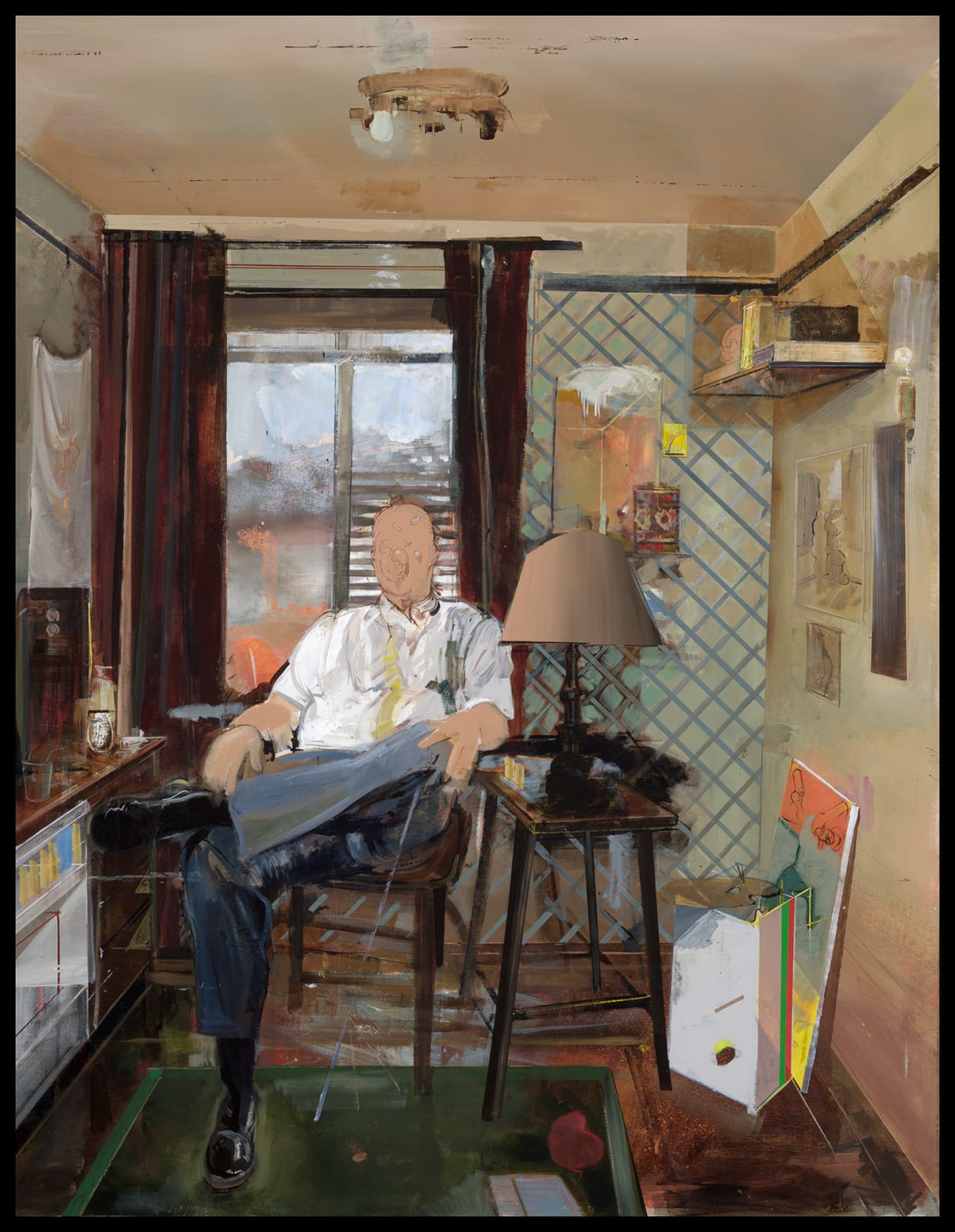 Robert Weiss, Man In A Room (The Syracuse Years), 2019