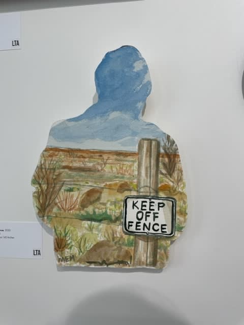 Mike Moffatt, Keep Off Fence, 2022