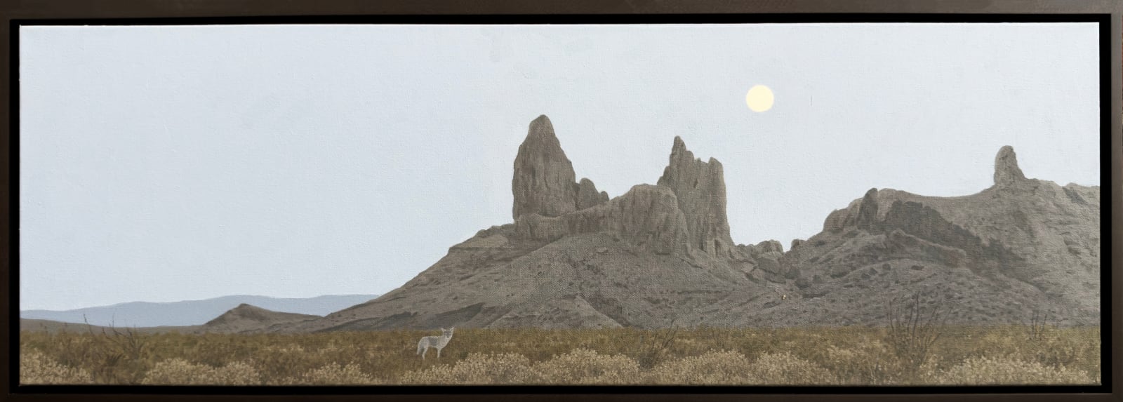 Dennis Blagg, Lobo at Mule Ears, 2024