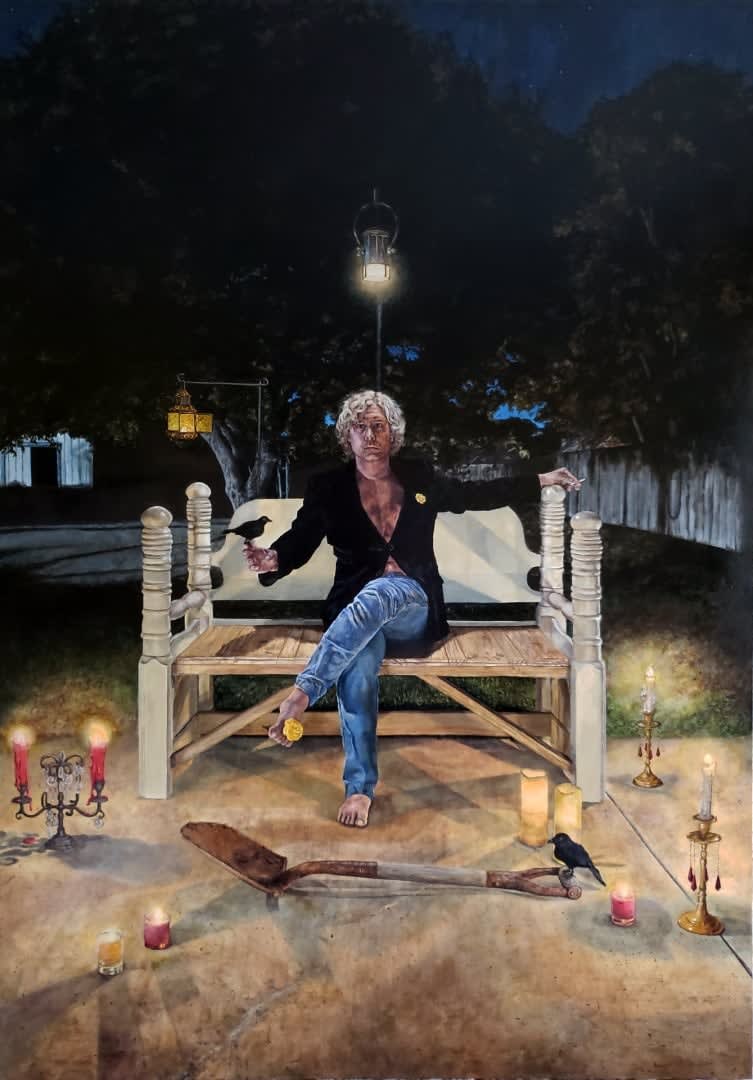 Matthew Freeman, All Dressed Up to Dig a Hole, 2022