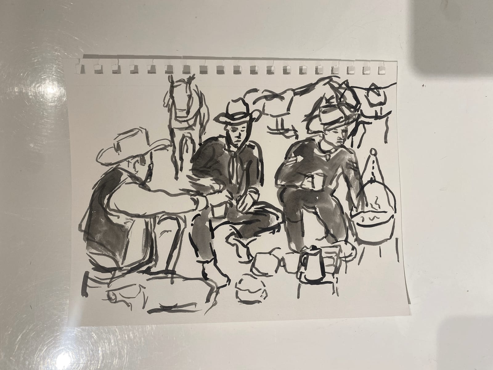 Linda Blackburn, Untitled Sketch No.1