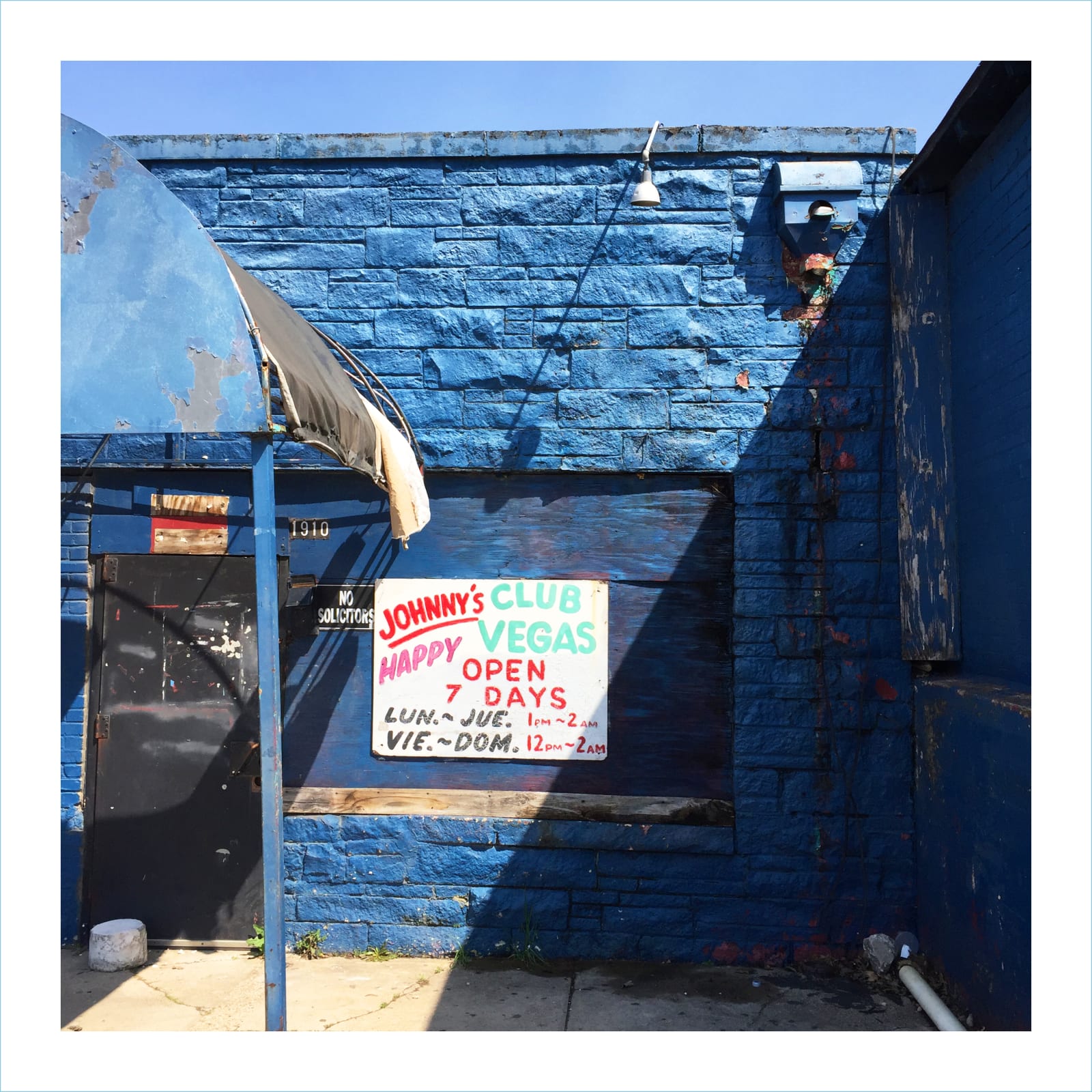 William Greiner, Johnny's, Dallas TX, 2018