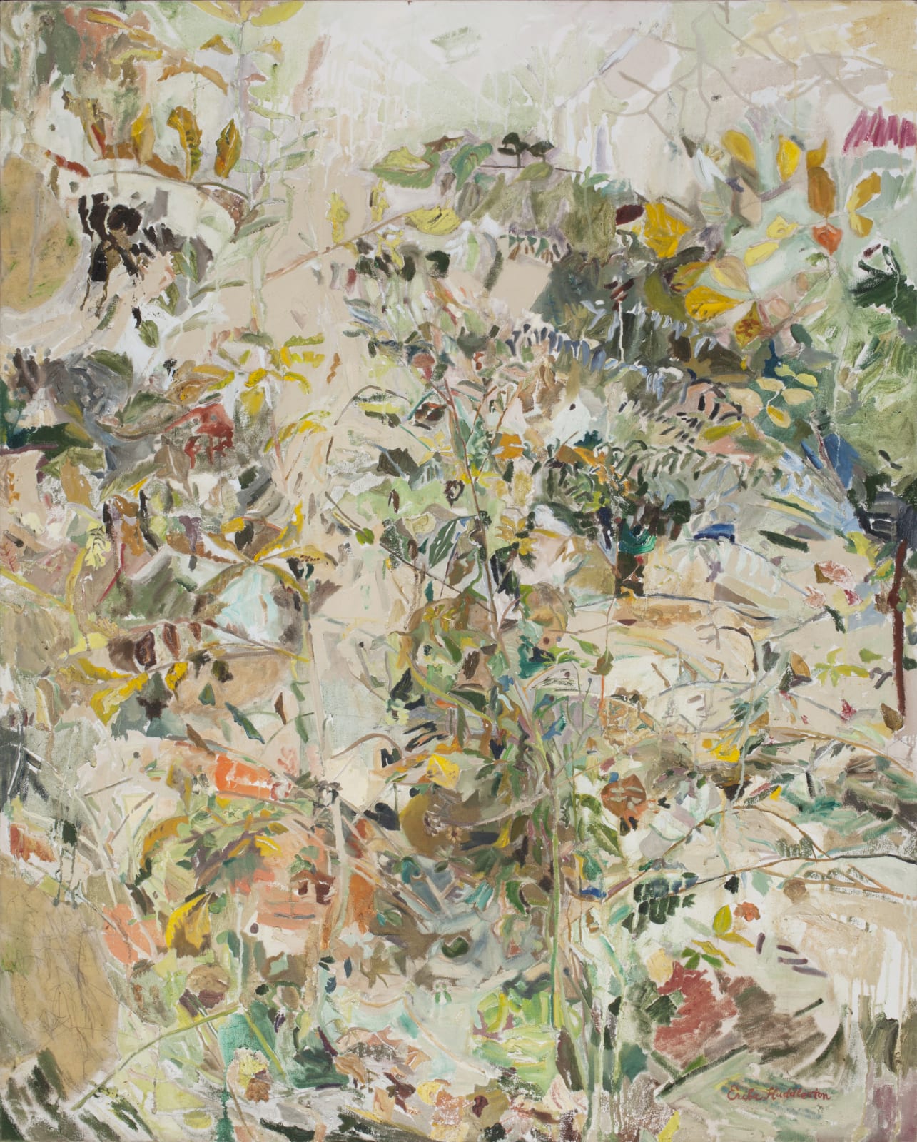 Erika Huddleston, Landscape Recording Static/Dynamic: Central Park, The Ramble XIII, 2018