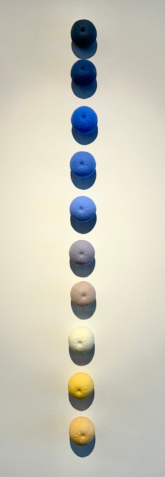 Ariel Davis, Evening Gradient of Oranges, 2025