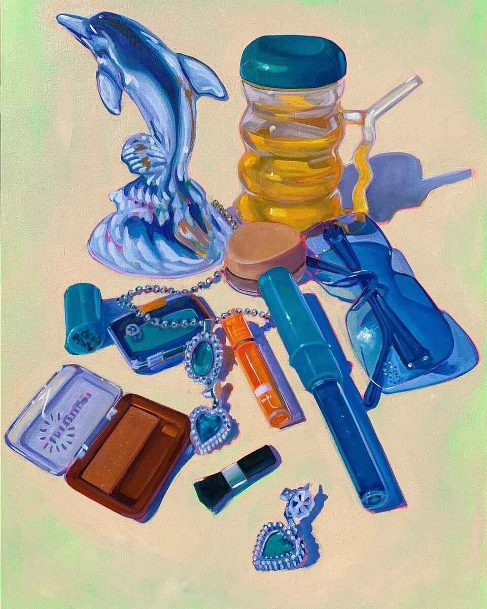 Sari Shryack, Sunny D and Diamonds, 2021