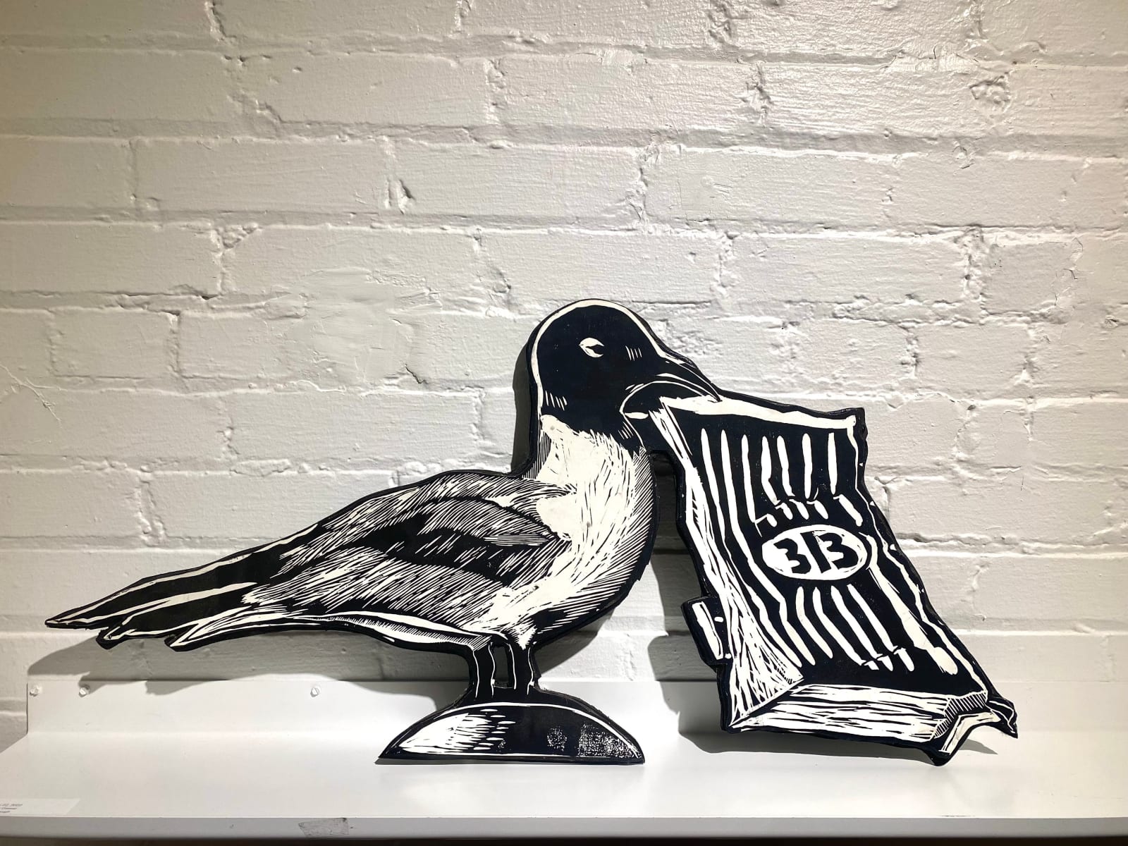 Benjamin Muñoz, Bird Cut Out, 2022