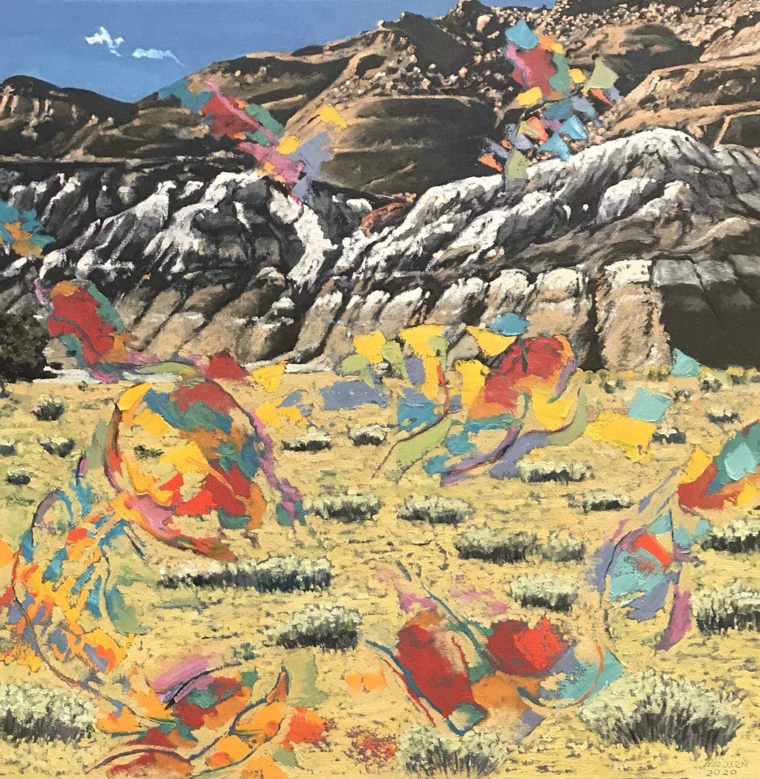 Jim Woodson, Emergent Clarifying Temporal Embodiments, 2020