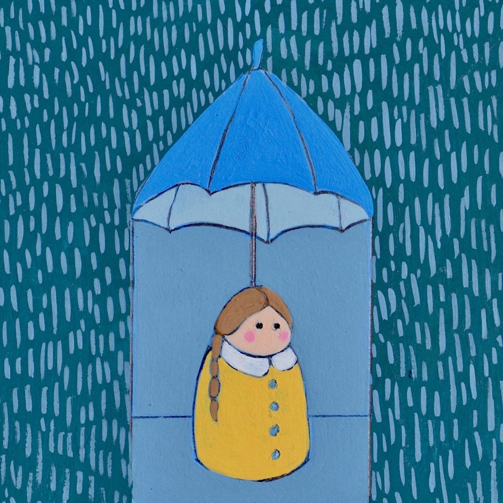 Layla Luna, Rain Storm Lolly (Original), 2024