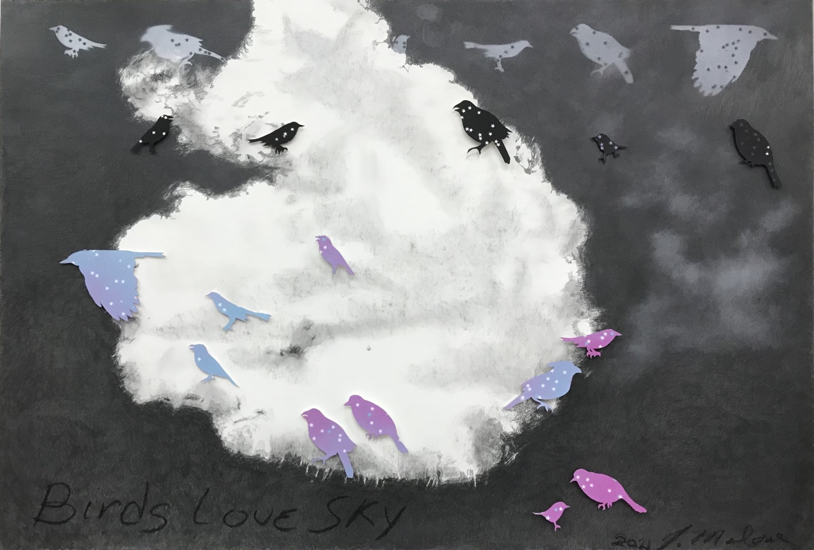 Jim Malone, Birds Love Sky, 2021