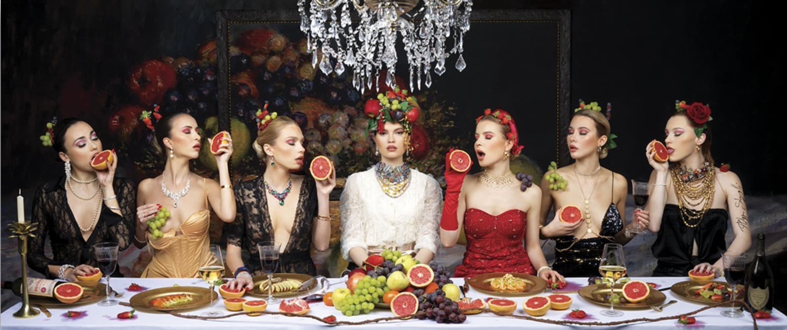 Philippe Shangti, Luxury Fruits Dinner, 2023