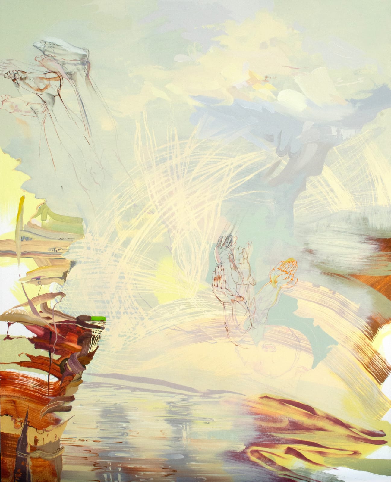 Kristina Rose Baker, The Diver I, 2024