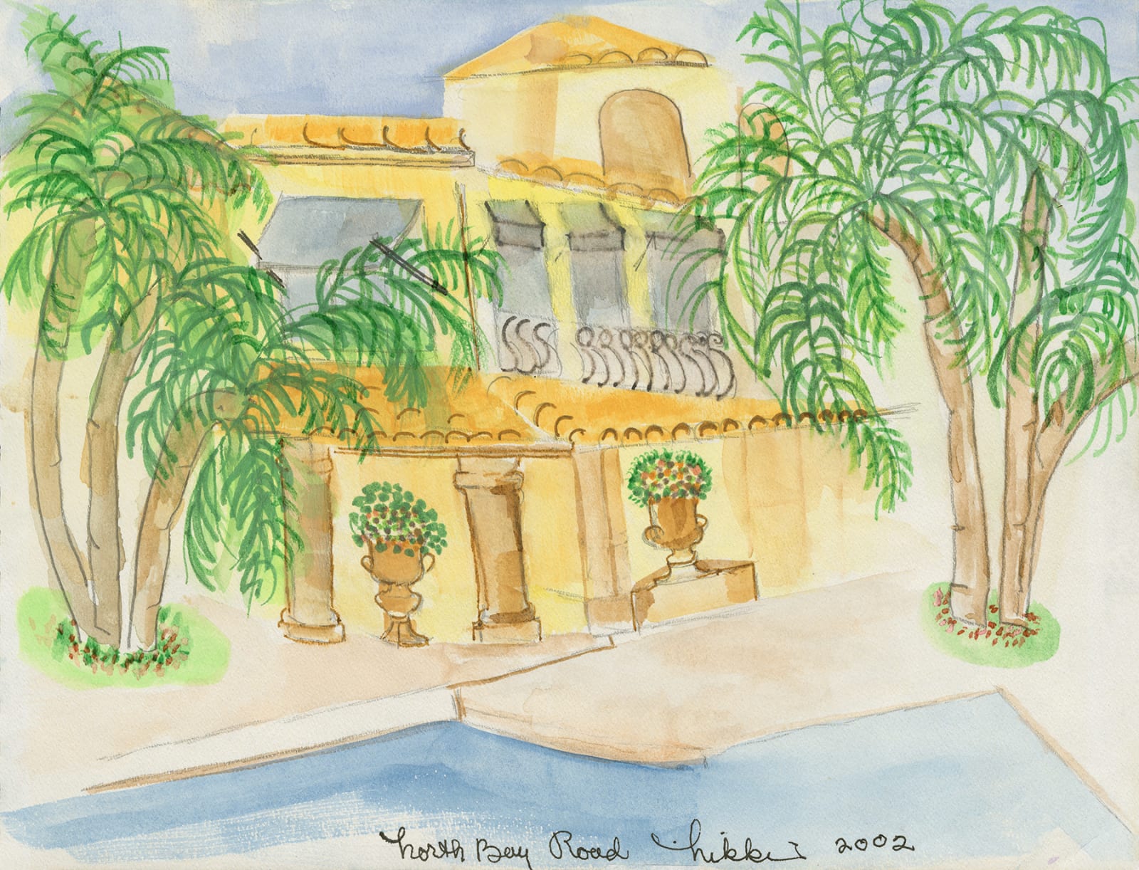 Nikki Haskell, Ports of Call: North Bay Road ©, 2002