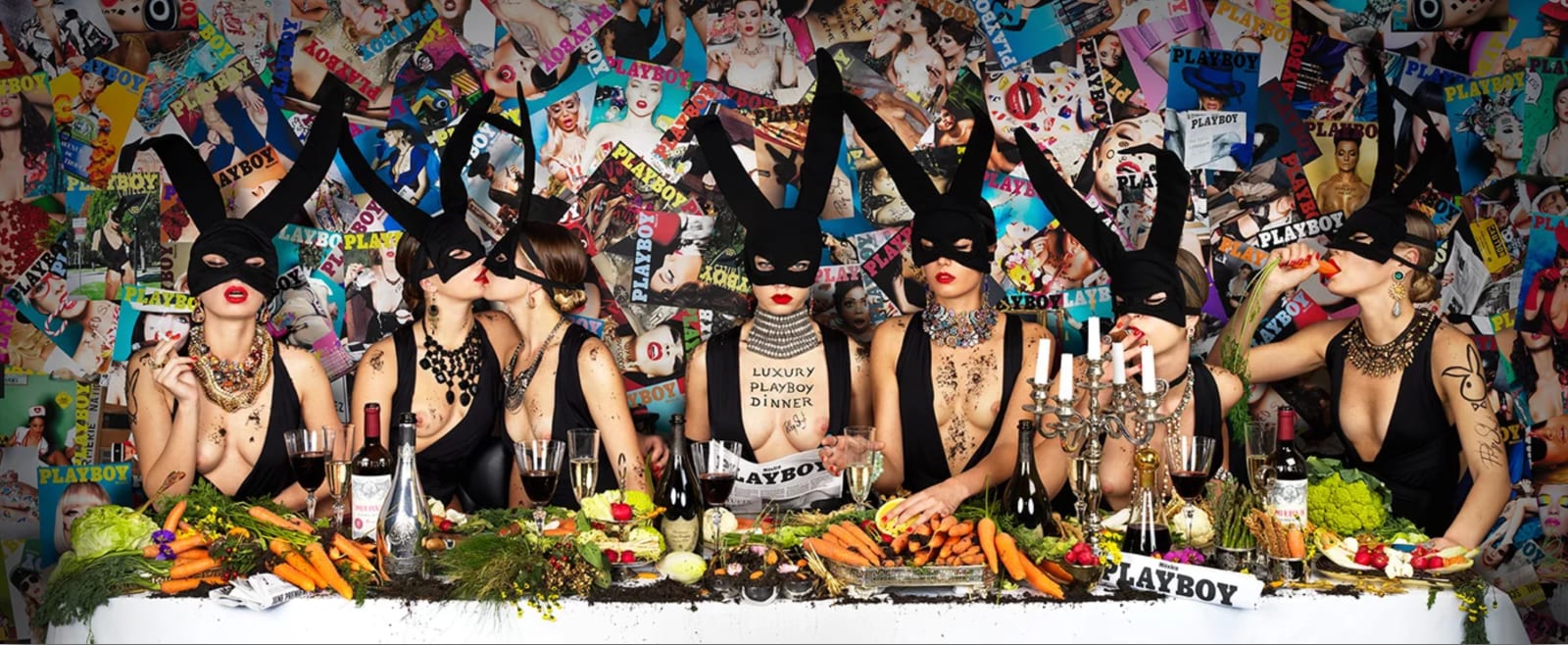 Philippe Shangti, Luxury Playboy Dinner, 2023