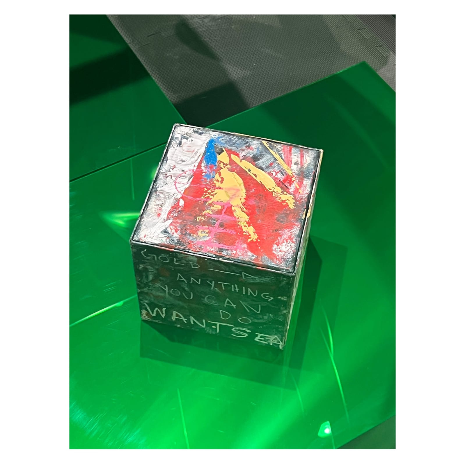 Paris Brosnan, Anything Gold, Small Box 2, 2022