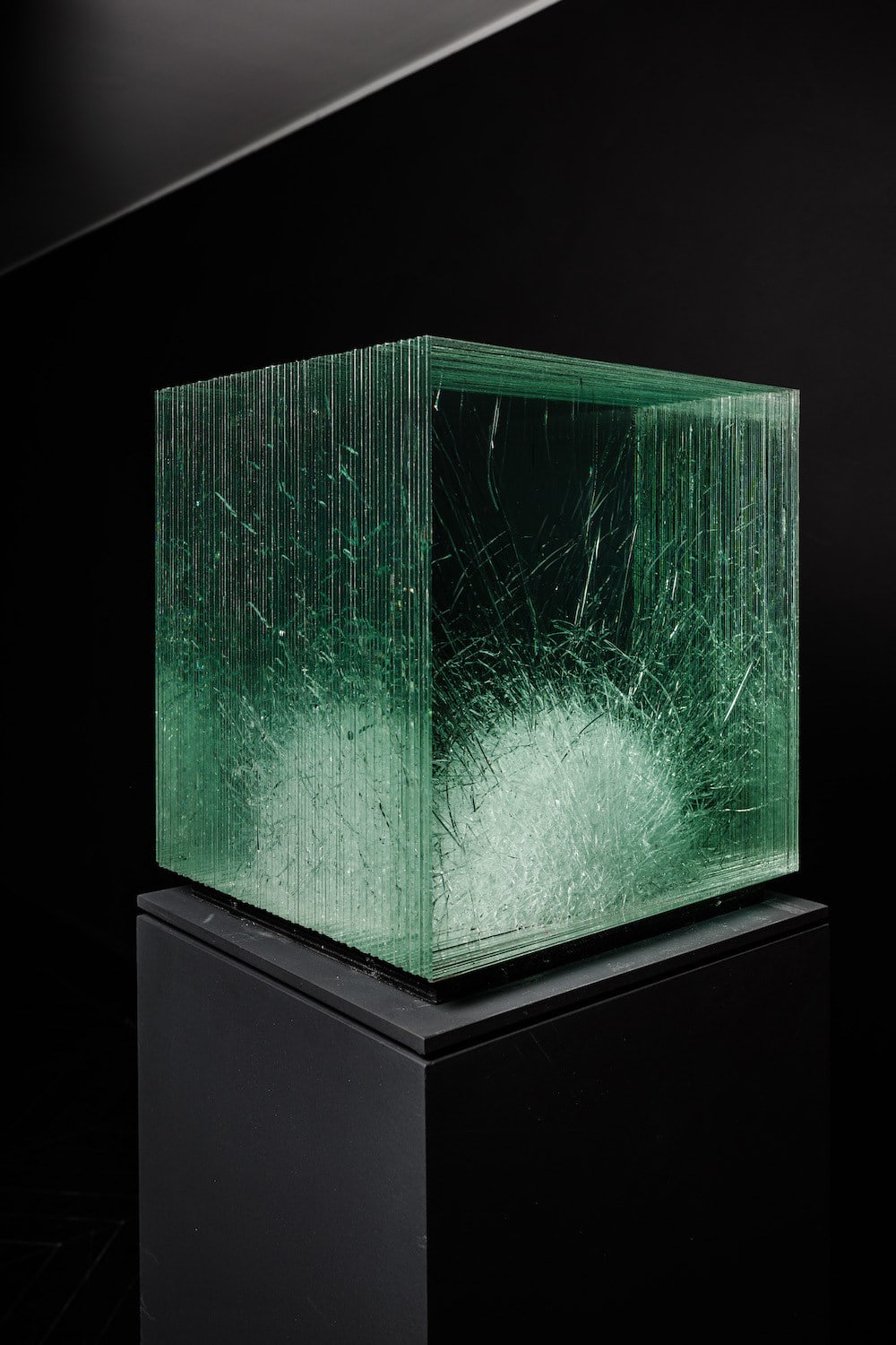 Simon Berger, Cube (Half Sphere), 2023