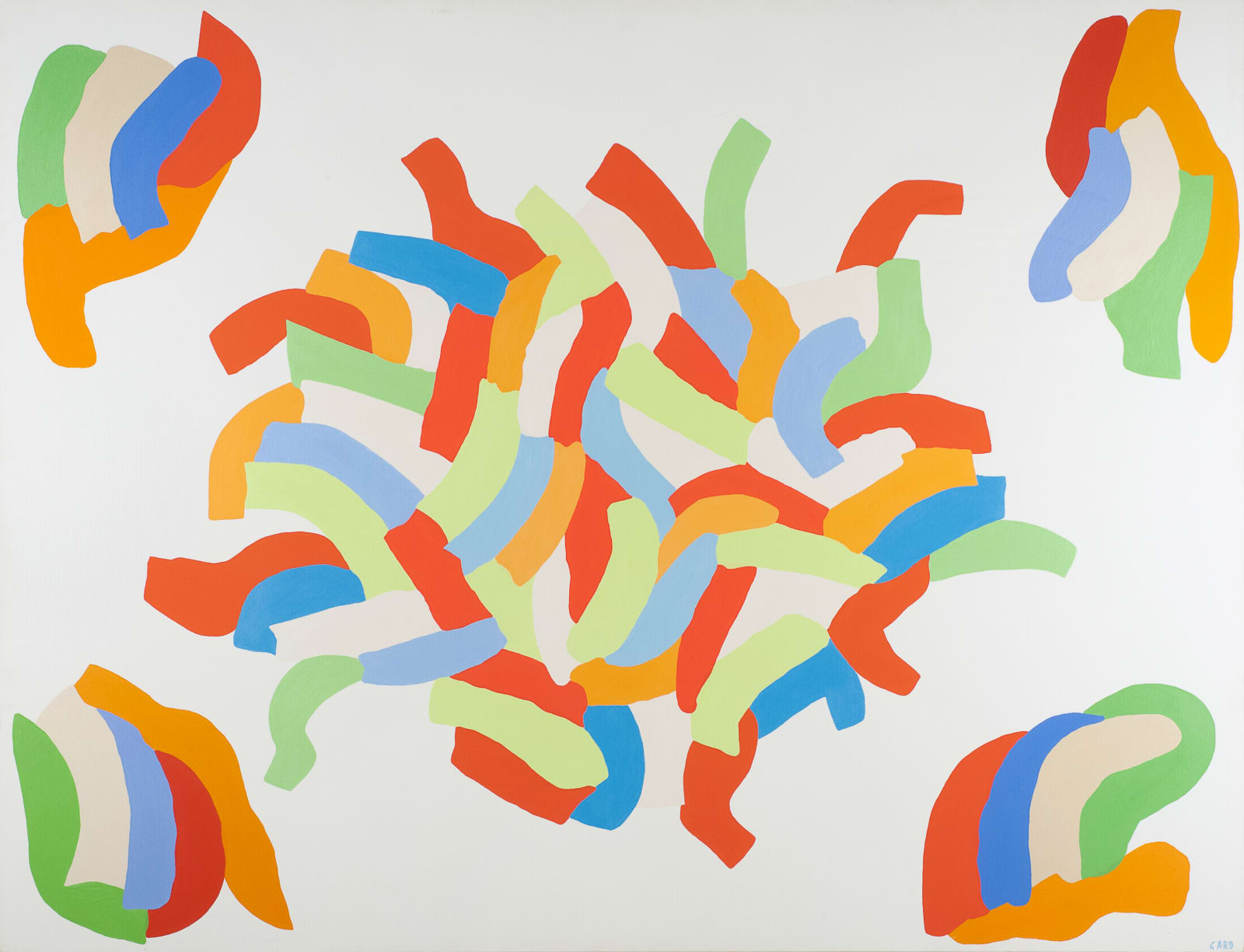 Ferruccio Gard, Modulazioni Cromatiche 07, 2007