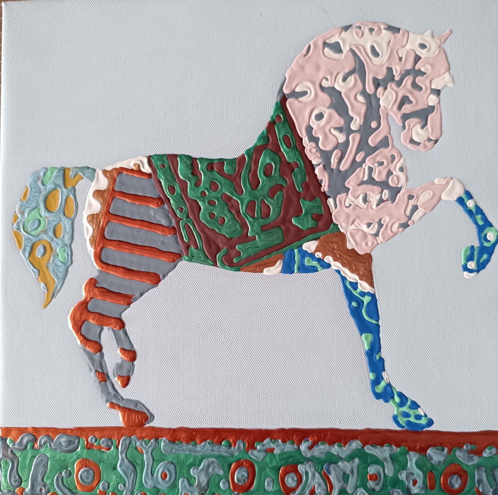 Luigi Ballarin, Cavallo Bizantino II, 2024