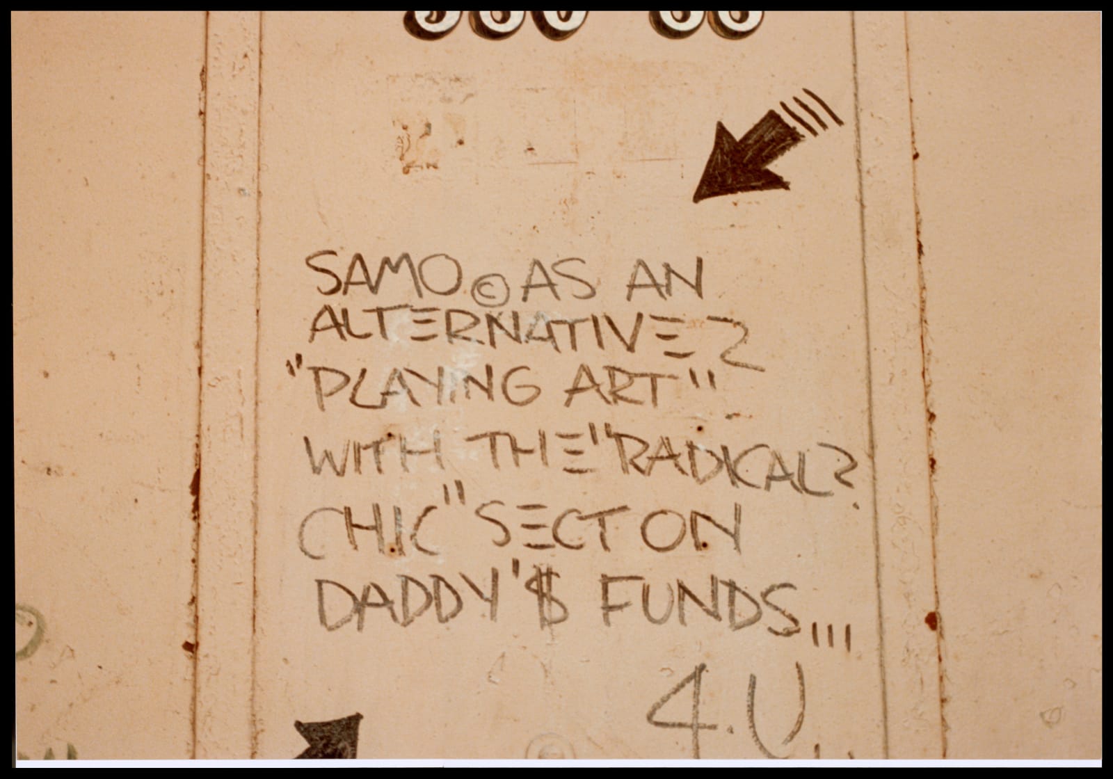 Vijya Kern, SAMO© as an alternative, 2018