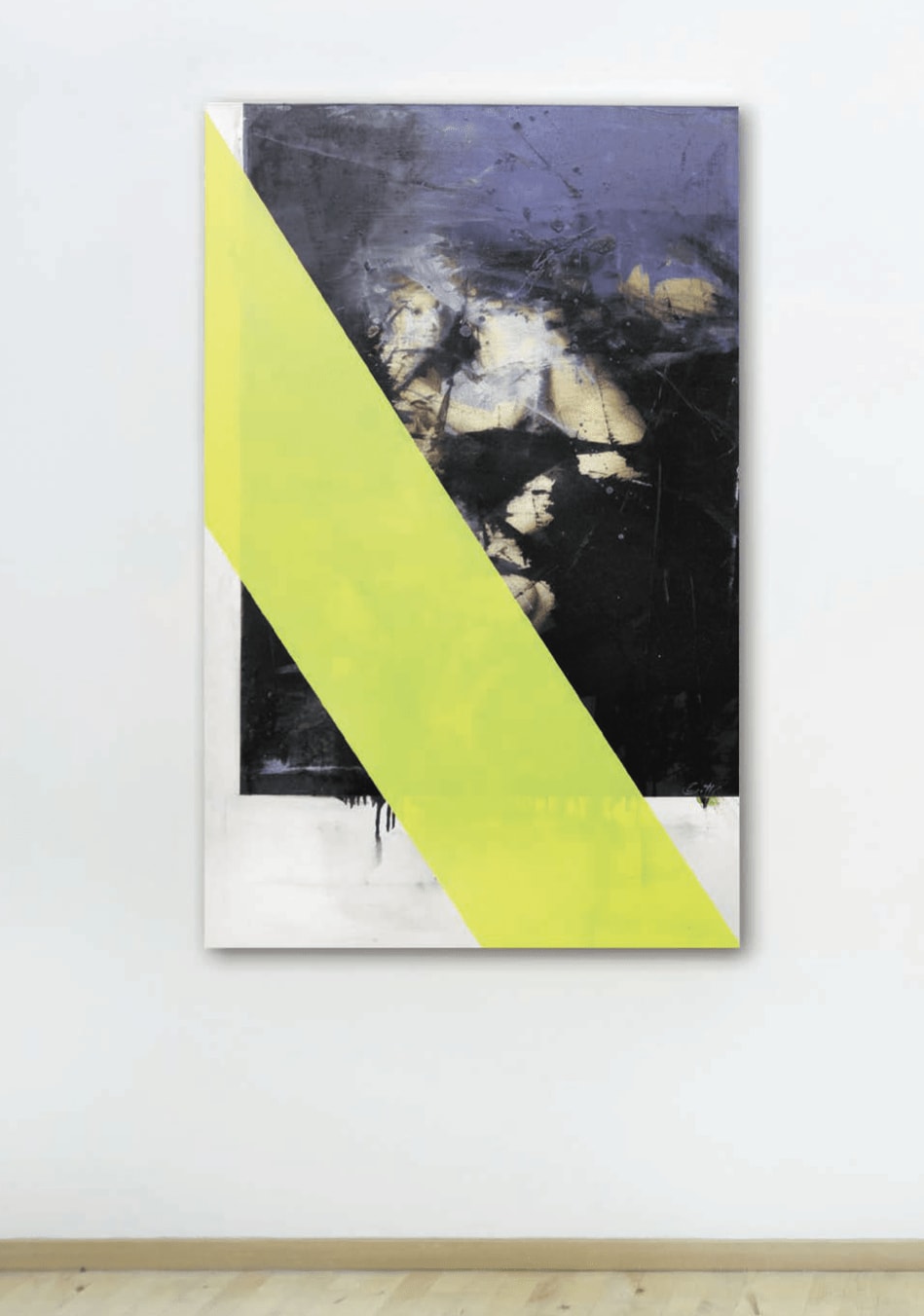 Chris Göttel, Overpaint A, 2022