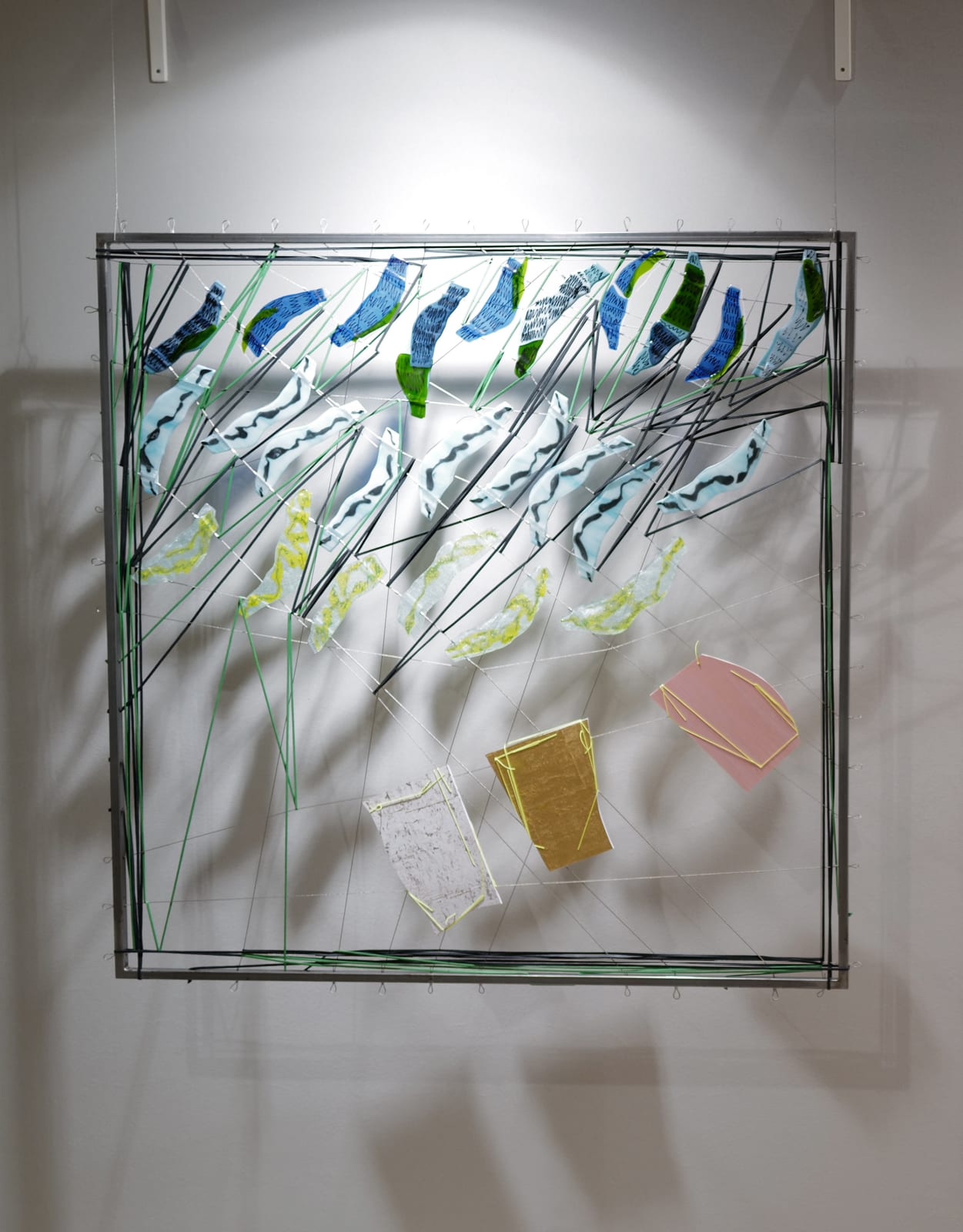 Fabienne Decornet, glass, glass art, glass sculpture, installation art, wall sculpture, wall art, contemporary art, interior design, art decoration, Art Thema, Art Thema Gallery, SMART, SMART Aix