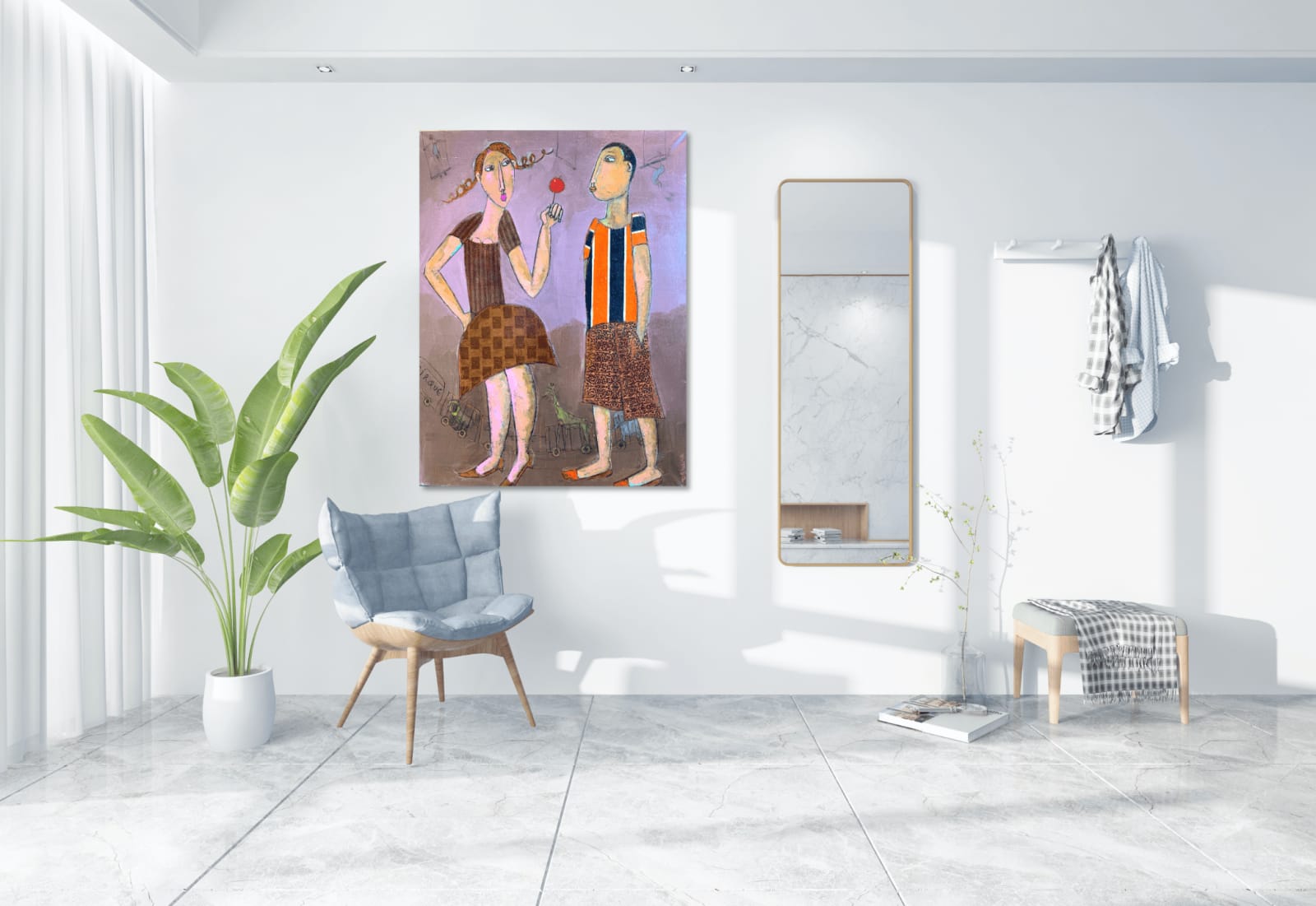 art thema, artthema, art, thema, beautiful girl, boy, couple, love, happy childhood, simsa patricia, contemporary figurative art, acrylic painting, colorful, Art Thema Heyi Gallery, Brussels, cirque, home interior art design, salon decoration