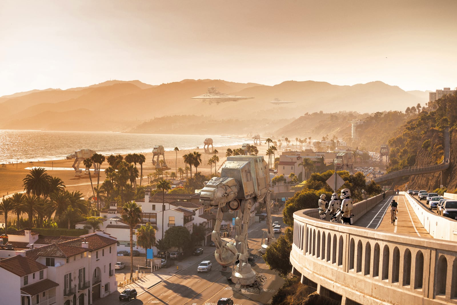 art thema, star wars, star, wars, santa monica, beach, photo, art, arty, science fiction art, star wars art, interior decoration, star wars on the wall, star wars fan, star wars goodies, star wars buy, laurent pons, lease art, art leasing, art investment, art collector, art collection