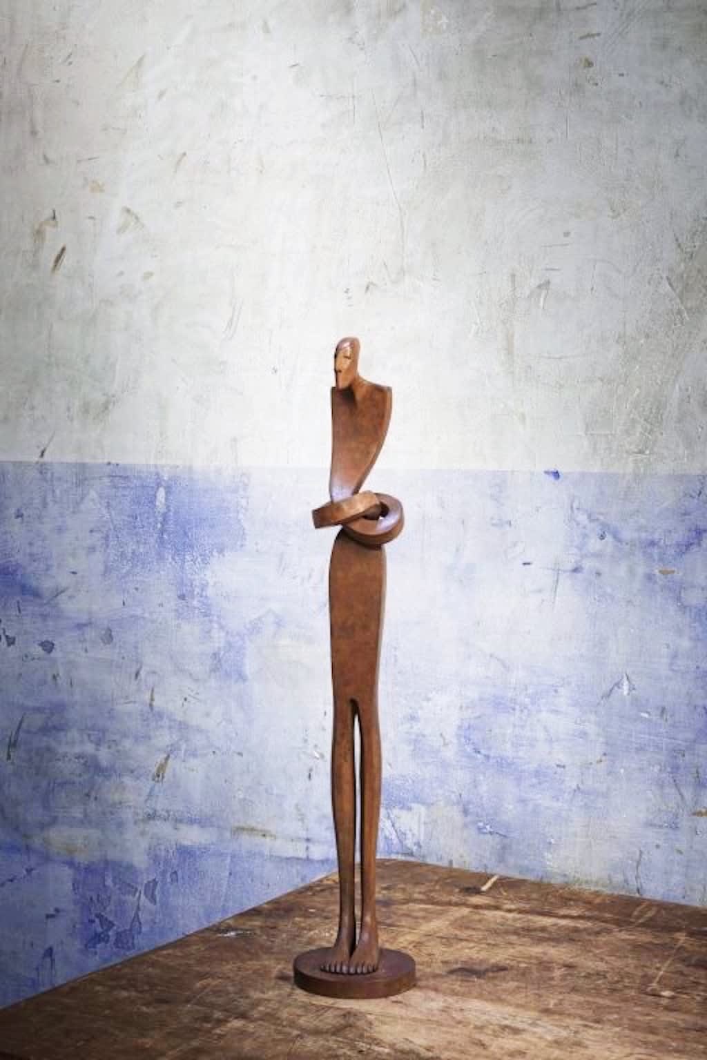 gloup, isabel miramontes, sculpture, bronze sculpture, sculpture art, contemporary sculpture, contemporary art, minimalism, figurative art, figurative sculpture, human sculpture, interior design, art deco, salon decoration, desk decoration, home decoration, art thema heyi, belgian art gallery