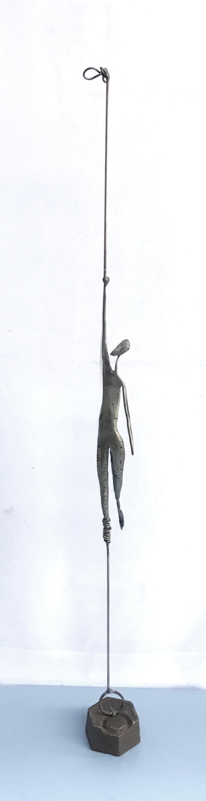 steel sculpture, caroline brisset, contemporary art, hope, art thema, heyi, covid-19