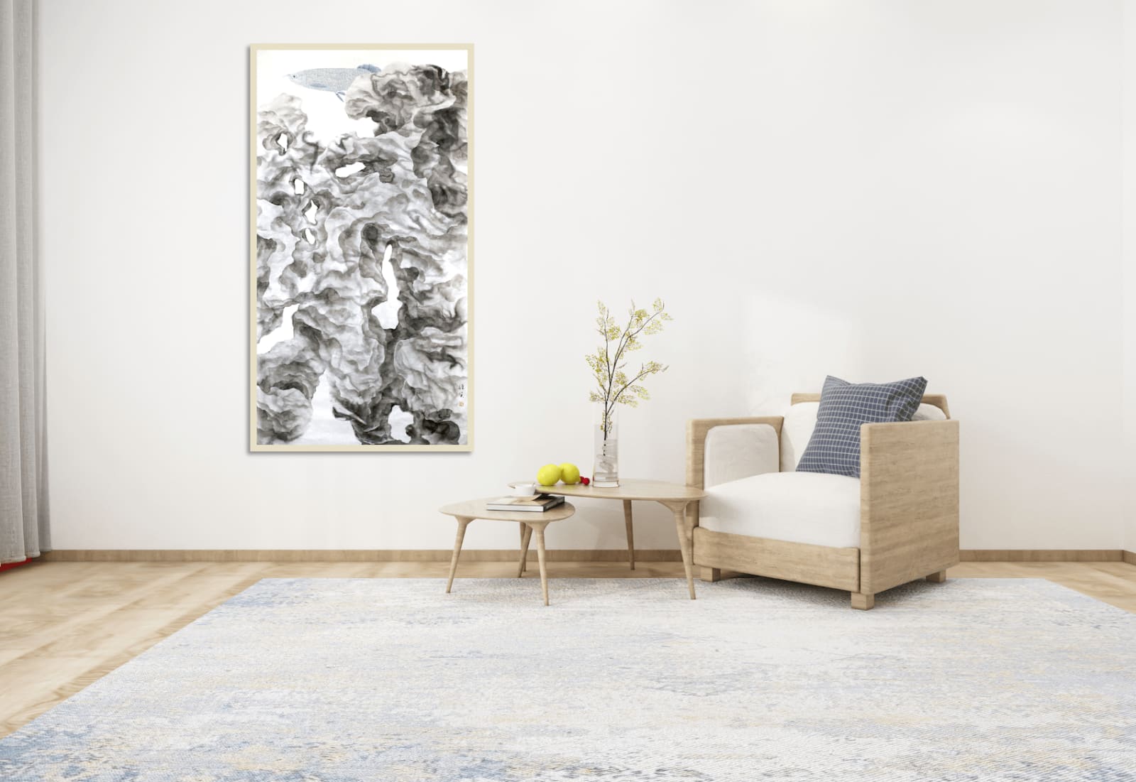 Leere Reise, Leere, Fisch, Tai Hu Rock, Zhang Jinxian, Felsmalerei, Bergmalerei, Wasserlandschaft, Landschaft, zeitgenössische Kunst, asiatische Kunst, asiatische Malerei, Fischmalerei, zeitgenössische chinesische Kunst, Tuschekunst, chinesische Malerei, Schwarz-Weiß-Malerei , Tuschemalerei, asiatische Kunst, ostasiatische Tusche-und-Wasch-Malerei, Kunst Thema heyi, Belgische Kunstgalerie, Home Art Interior Design, Salondekoration, Zen, Art Deco, Home Deco, Wanddekoration